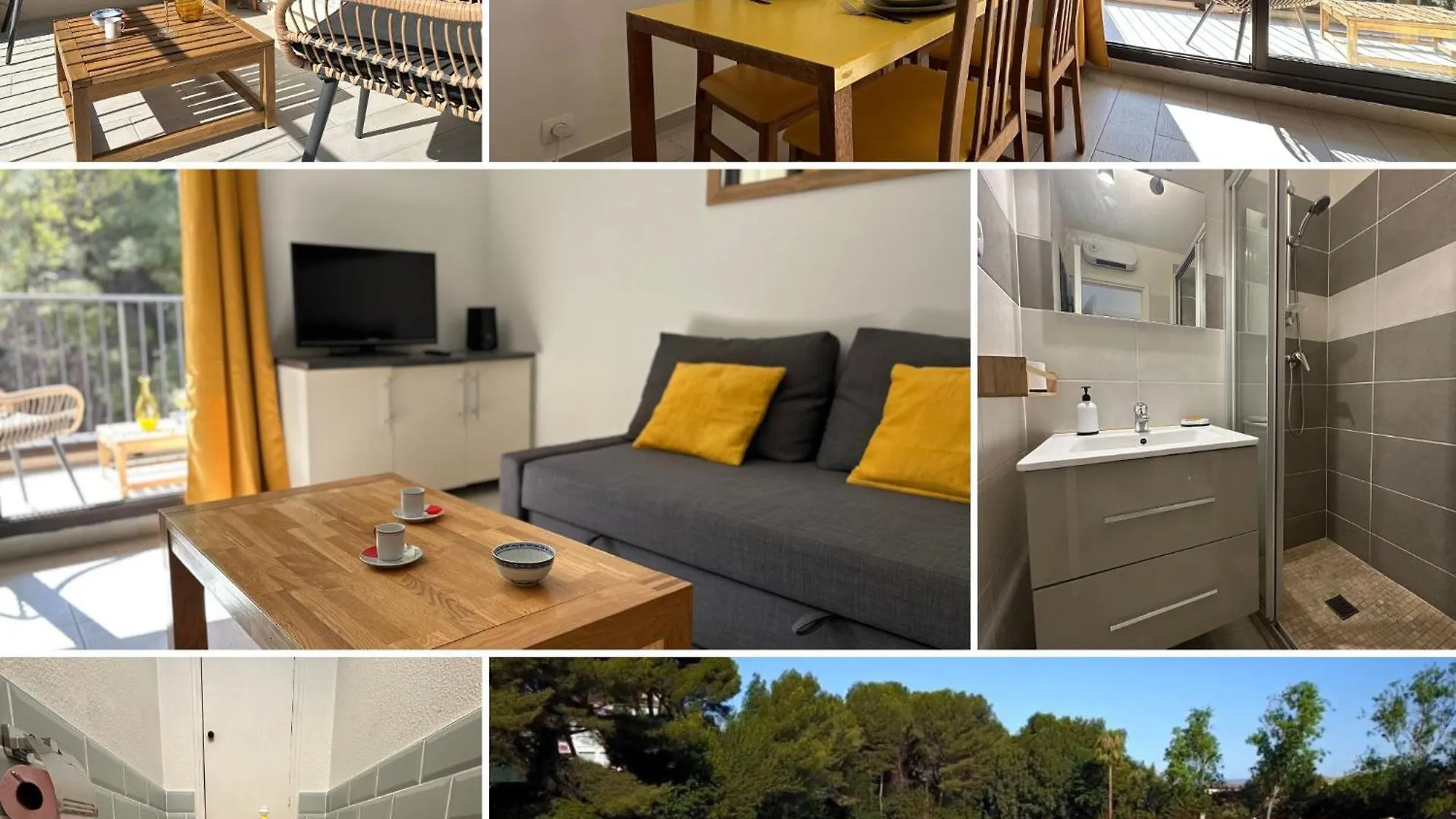 Balthachille - T2 Plages Et Lac - Clim - Parking - Wifi Tres Haut Debit Six-Fours-les-Plages France